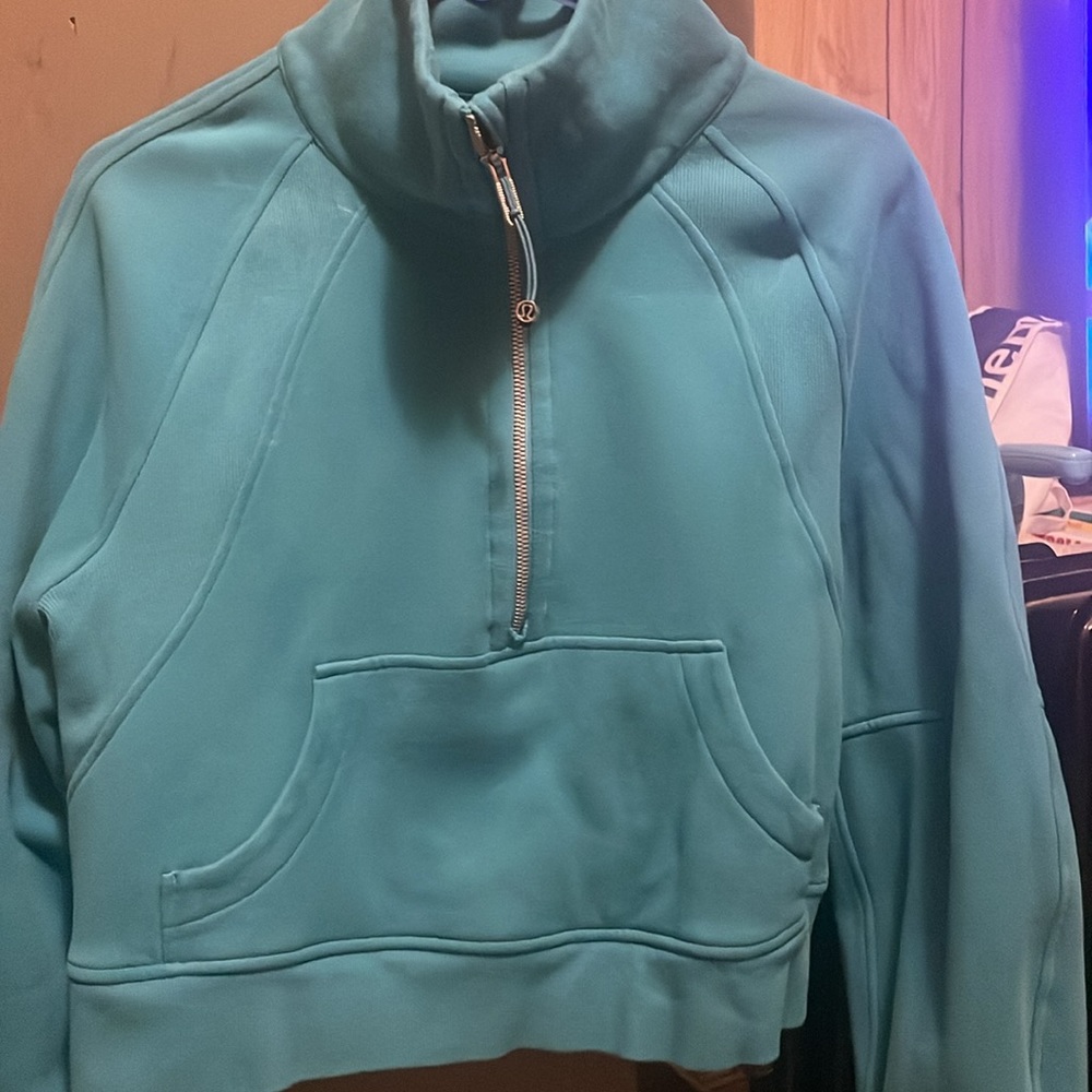 Lululemon Scuba Oversized Funnel Neck Half Zip